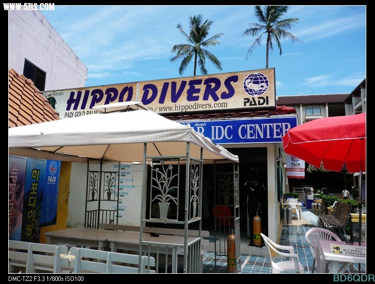 考证的潜水店