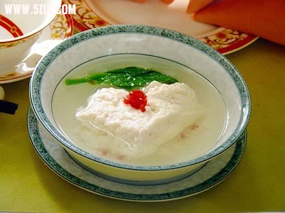 鸡豆花汤