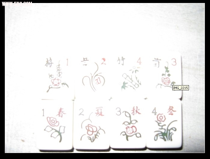 为见过的麻将