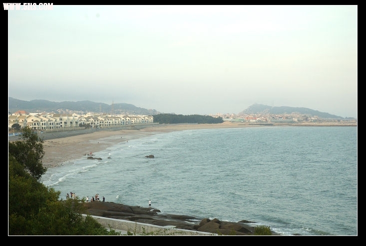 东海海湾沙滩渔港