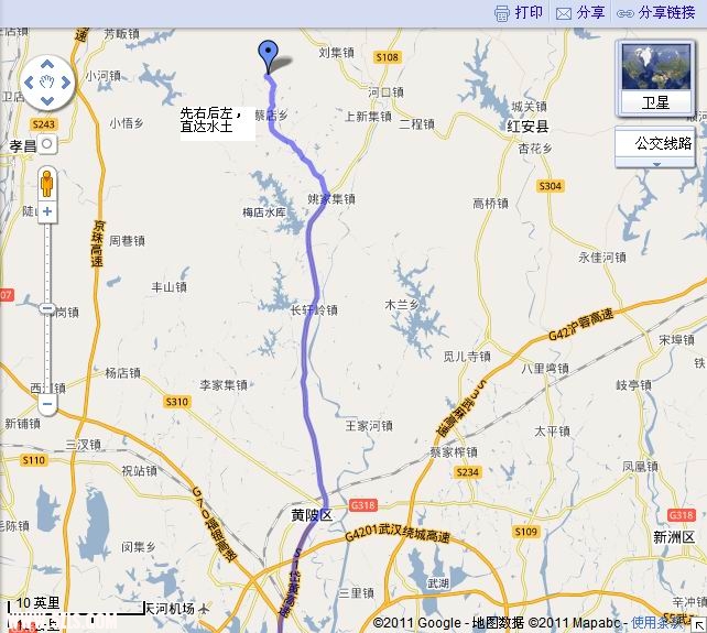 铁寨google map