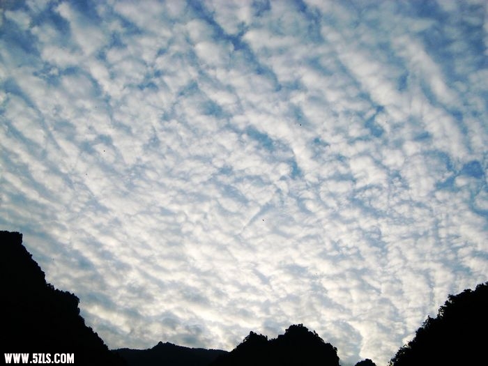天生桥的天空